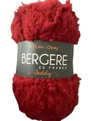 Bergere | Teddy | Chunky | Scarlet