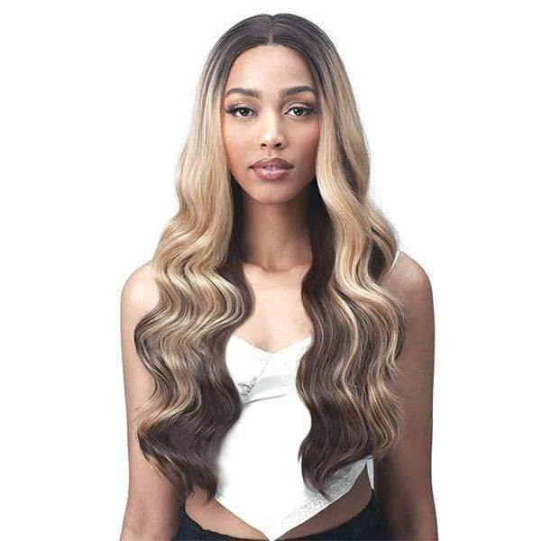 Bobbi Boss Synthetic Chunky Highlights Lace Front Wig - MLF554 ROSEWOOD