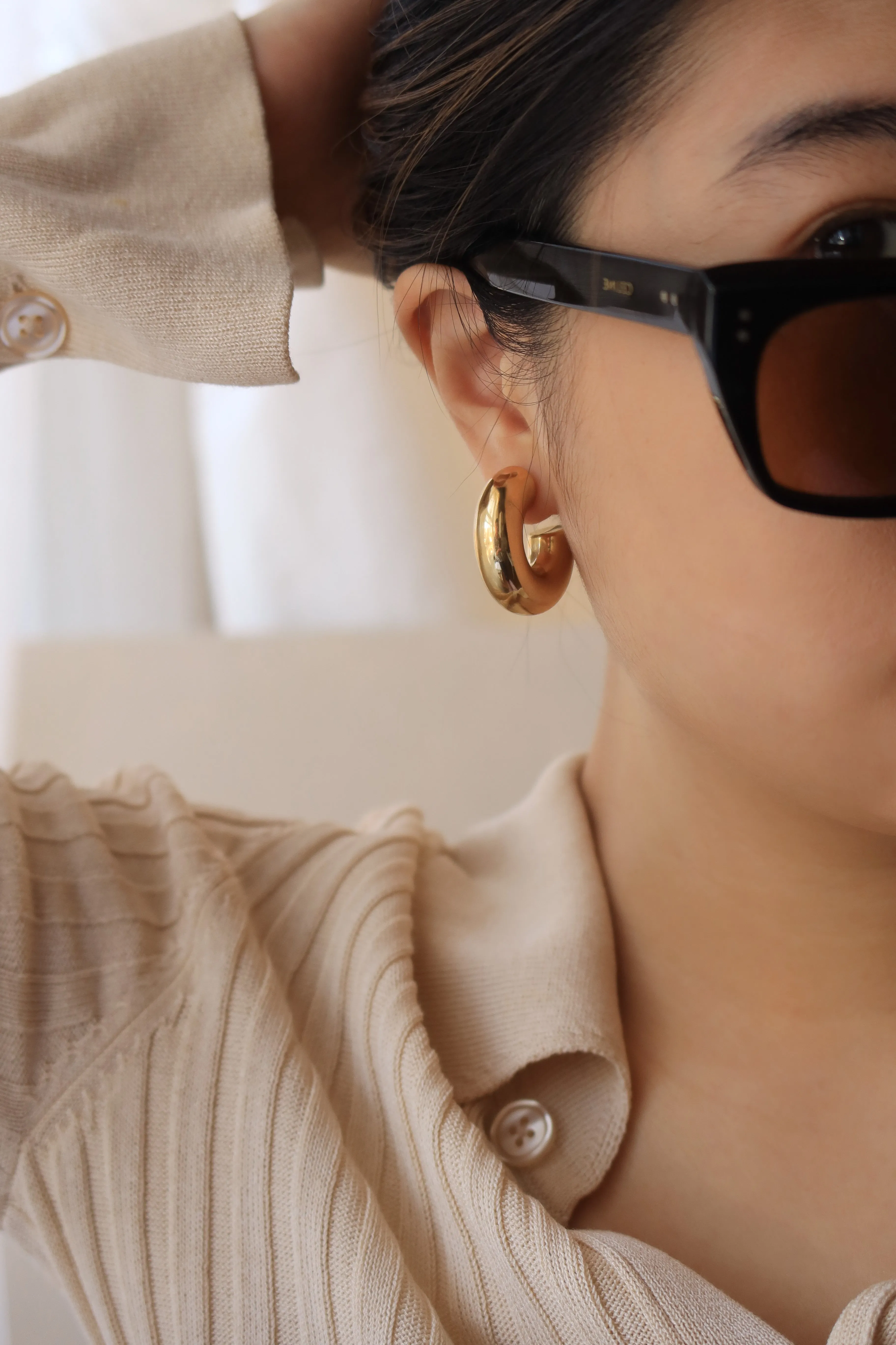 Chubby Hoop Earrings