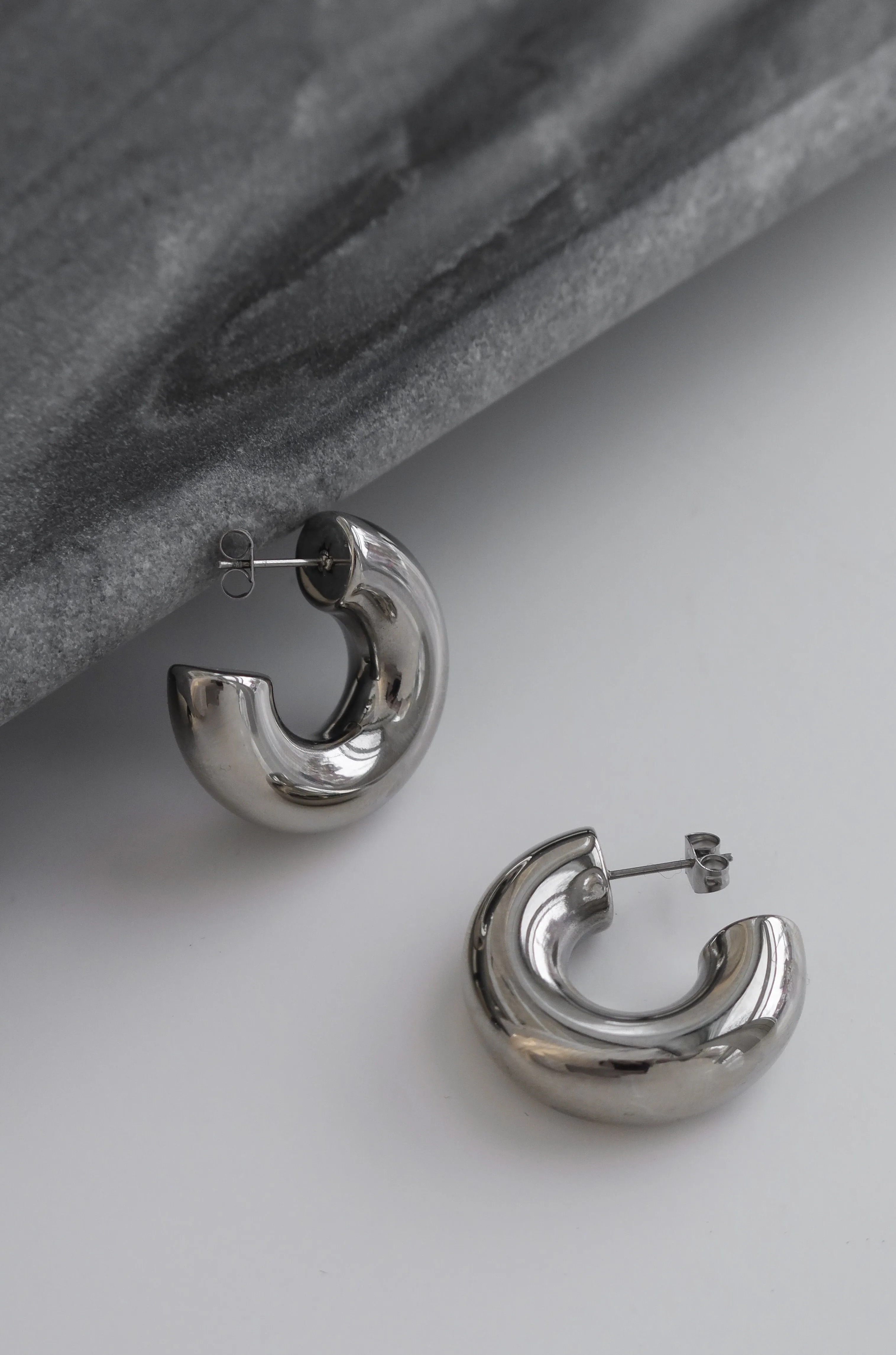 Chubby Hoop Earrings