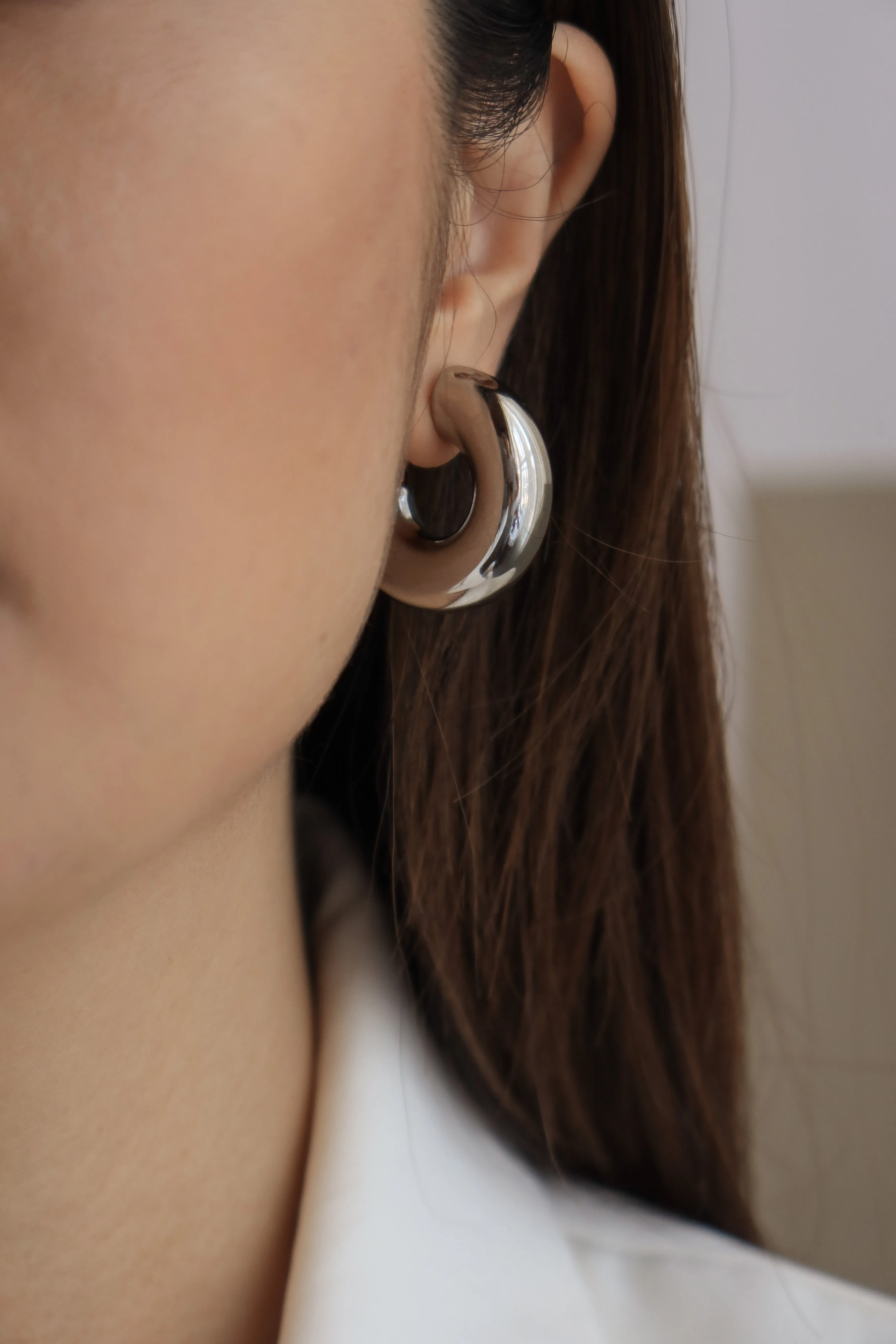 Chubby Hoop Earrings