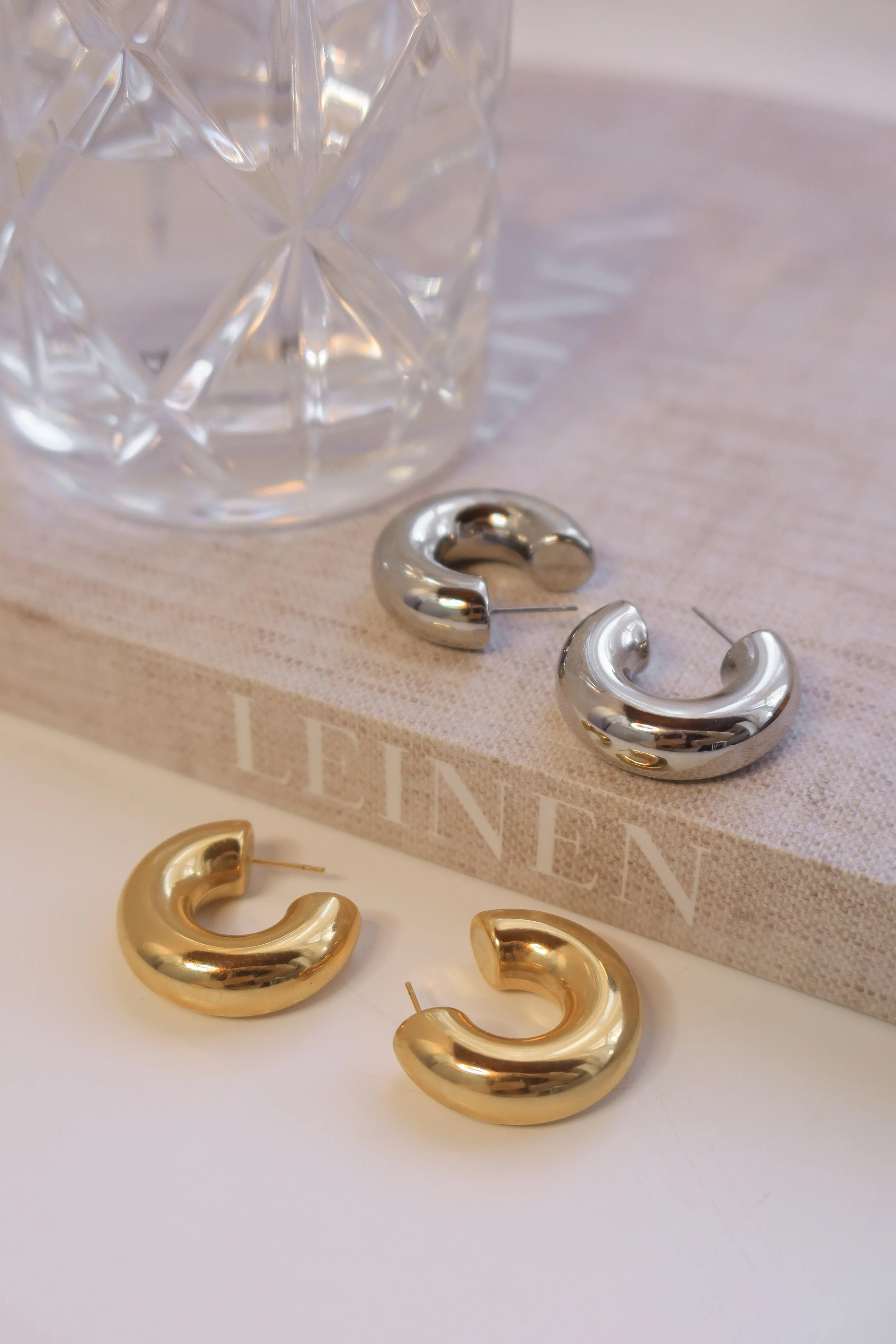 Chubby Hoop Earrings