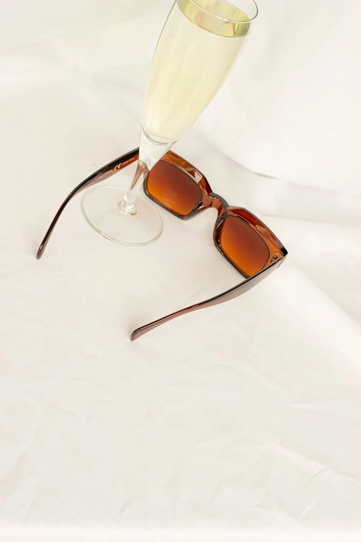 Chunky Bevelled Square Sunglasses