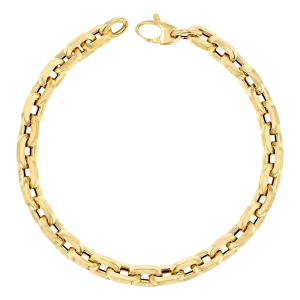 Chunky Box Chain Bracelet