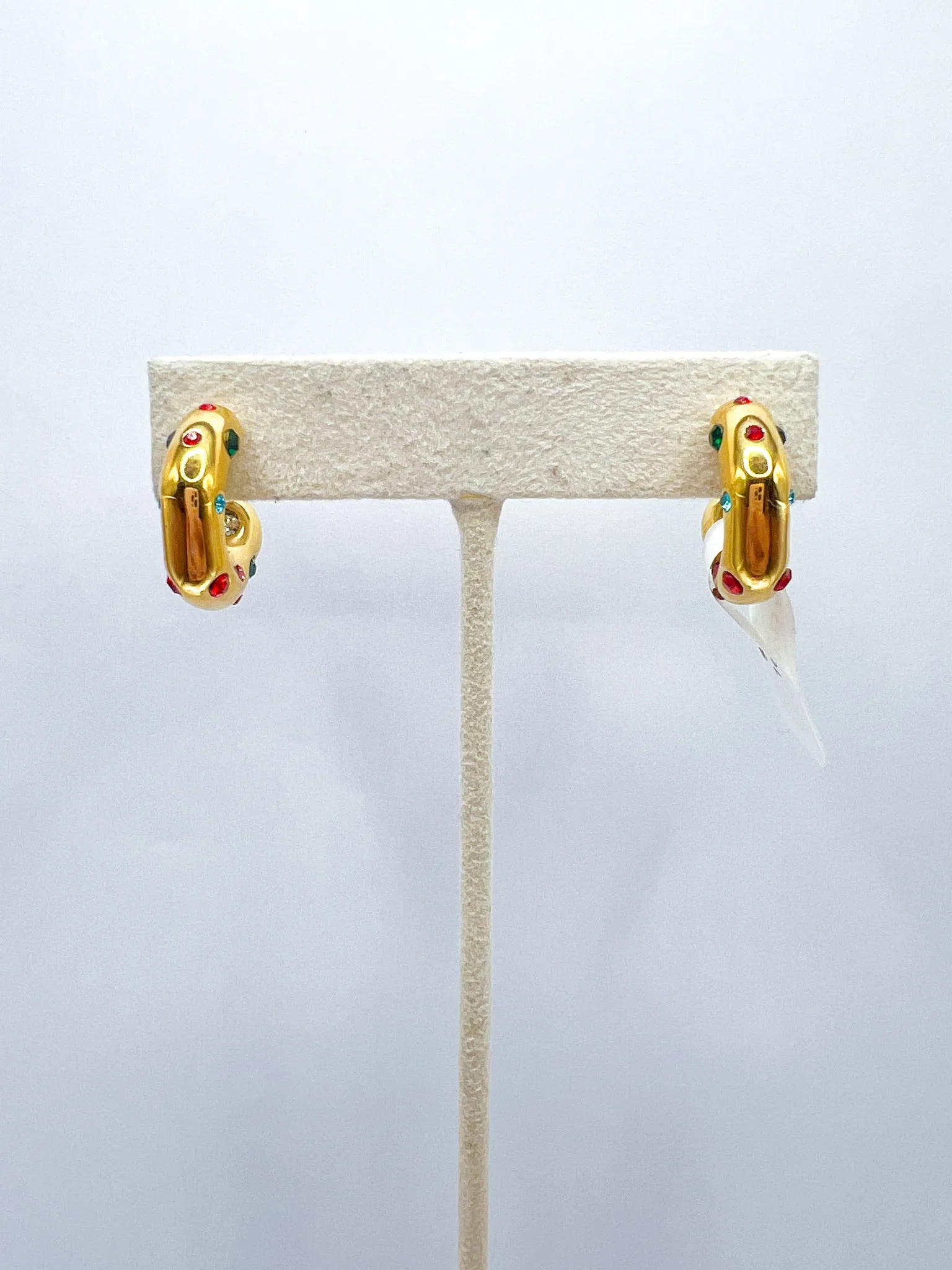 Chunky Gold Hoops