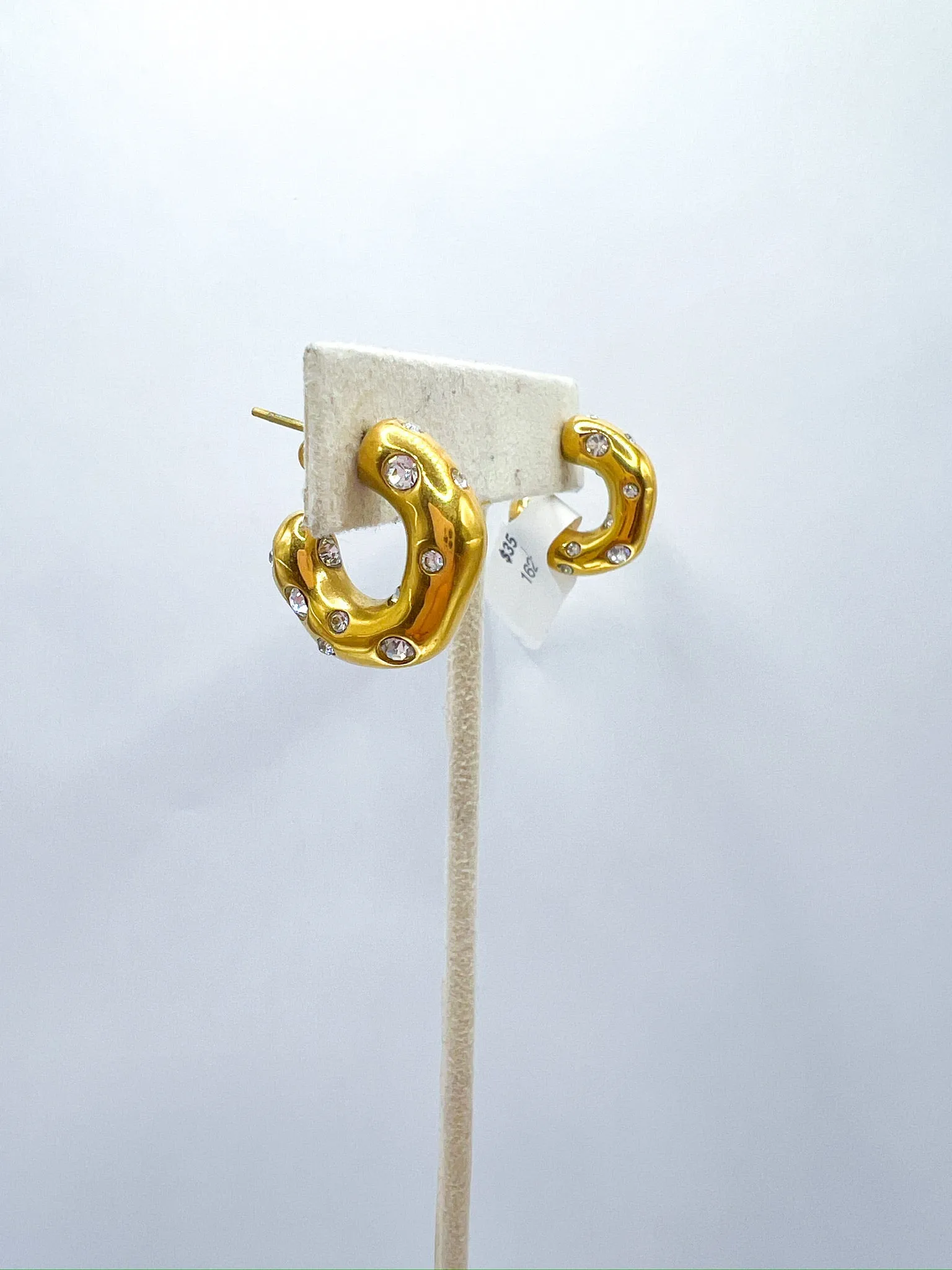 Chunky Gold Hoops