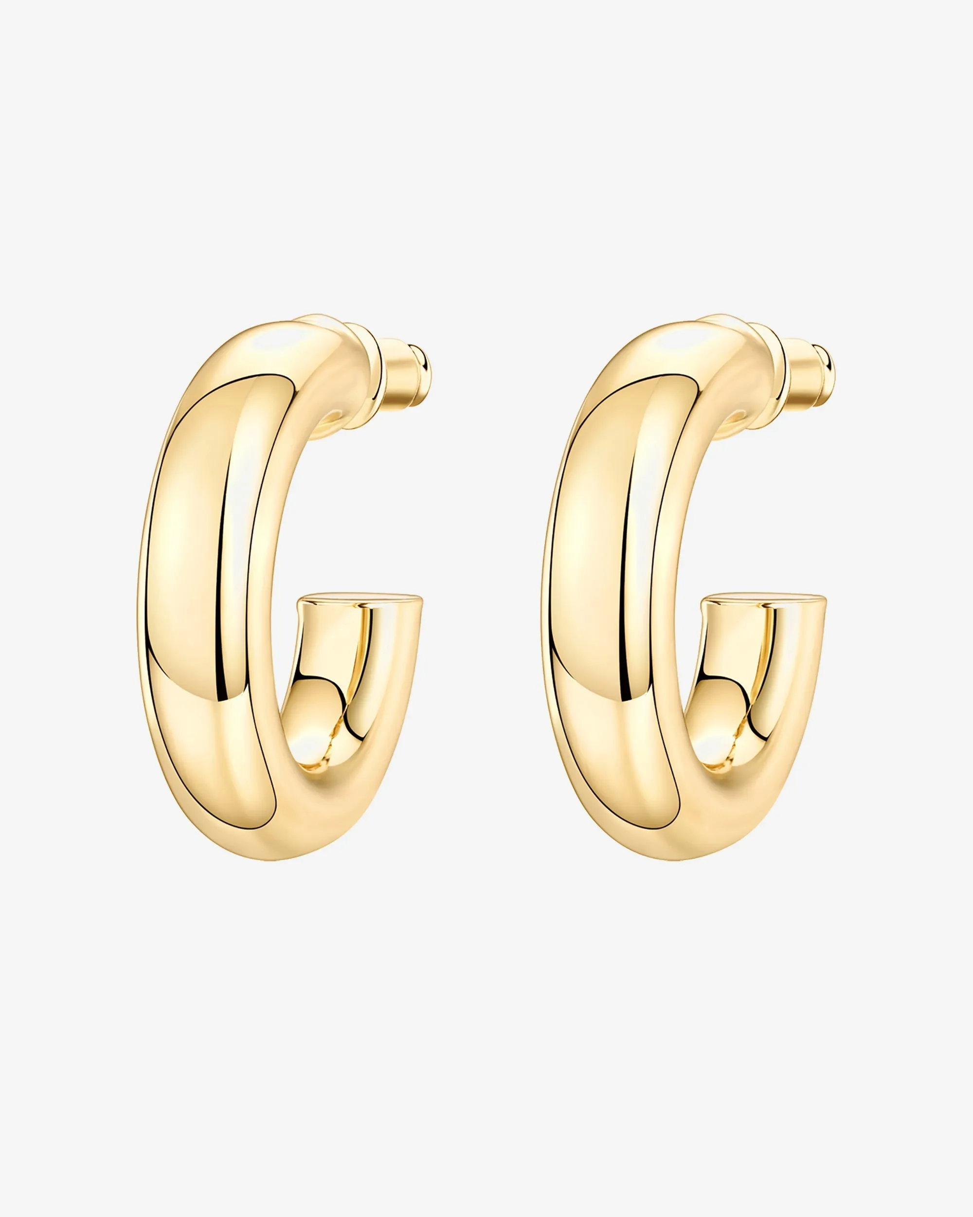 Chunky Open Hoops (6.5mm)