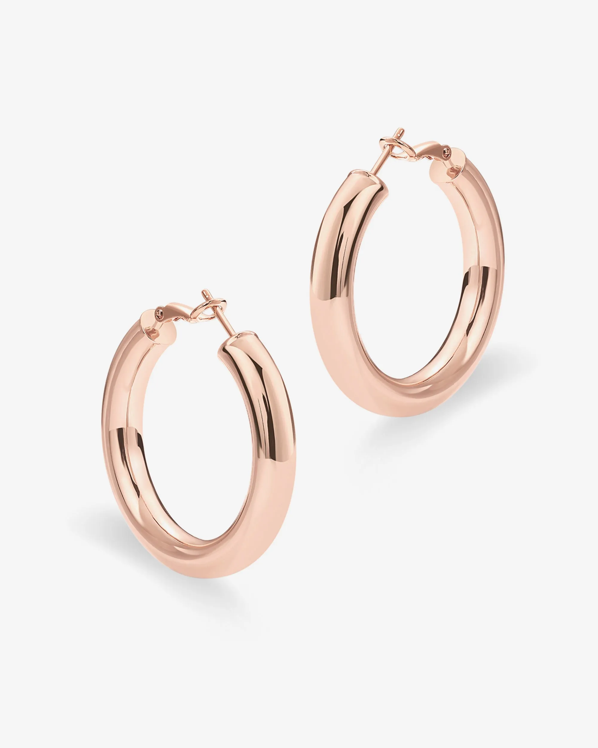 Clasp Back Chunky Hoops