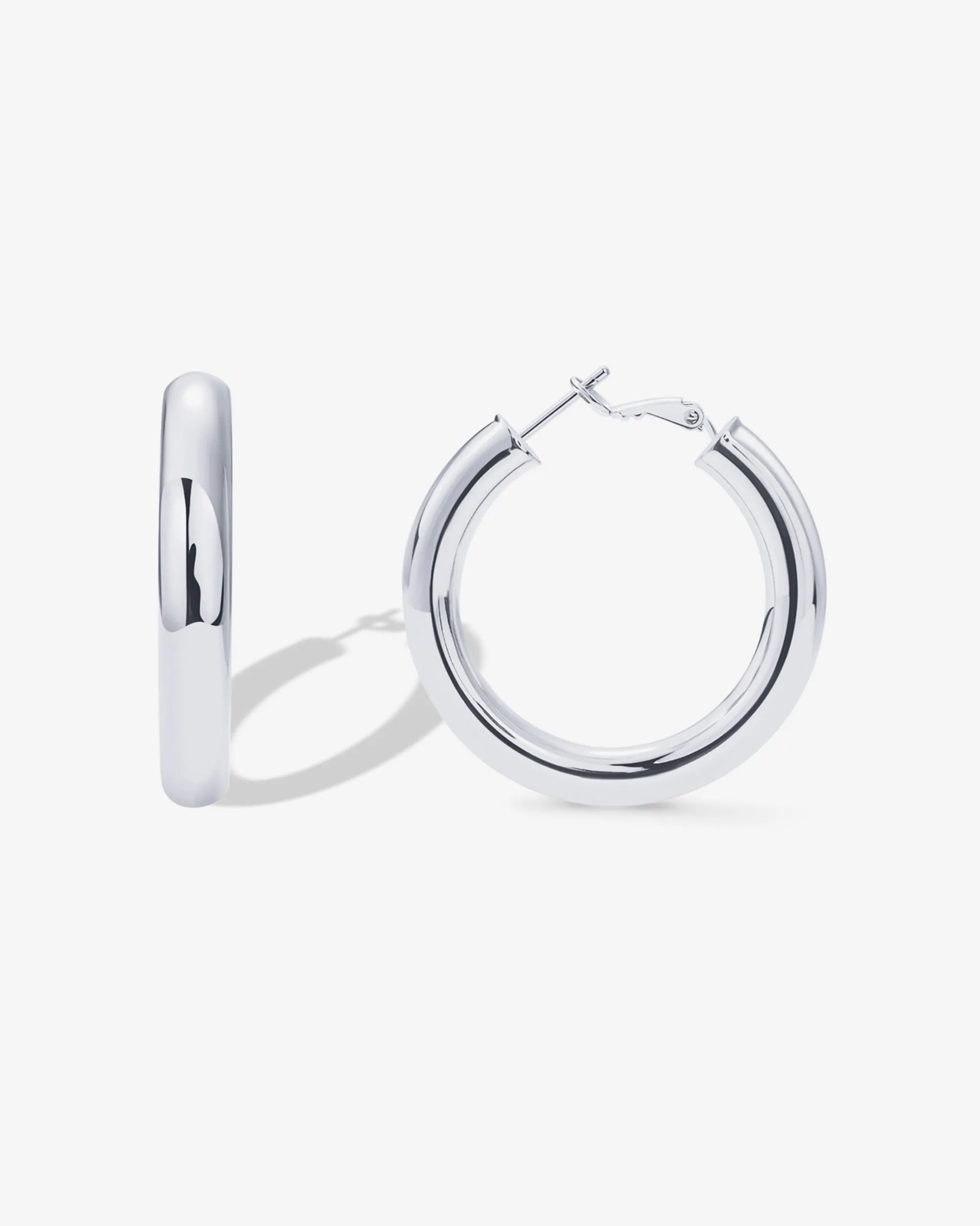 Clasp Back Chunky Hoops