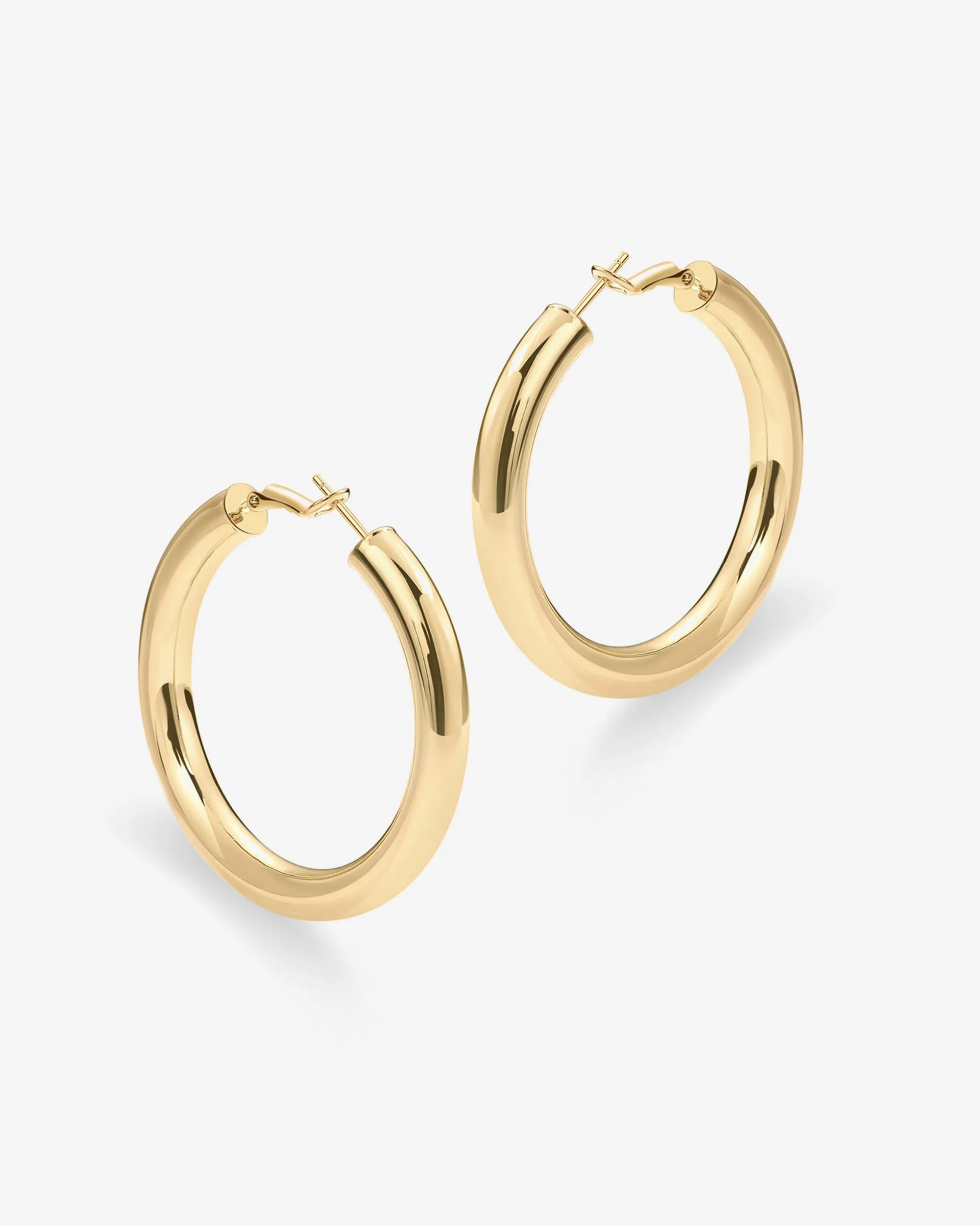 Clasp Back Chunky Hoops
