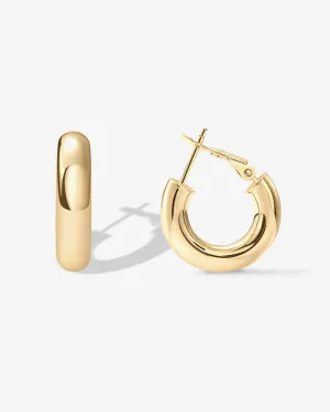 Clasp Back Chunky Hoops