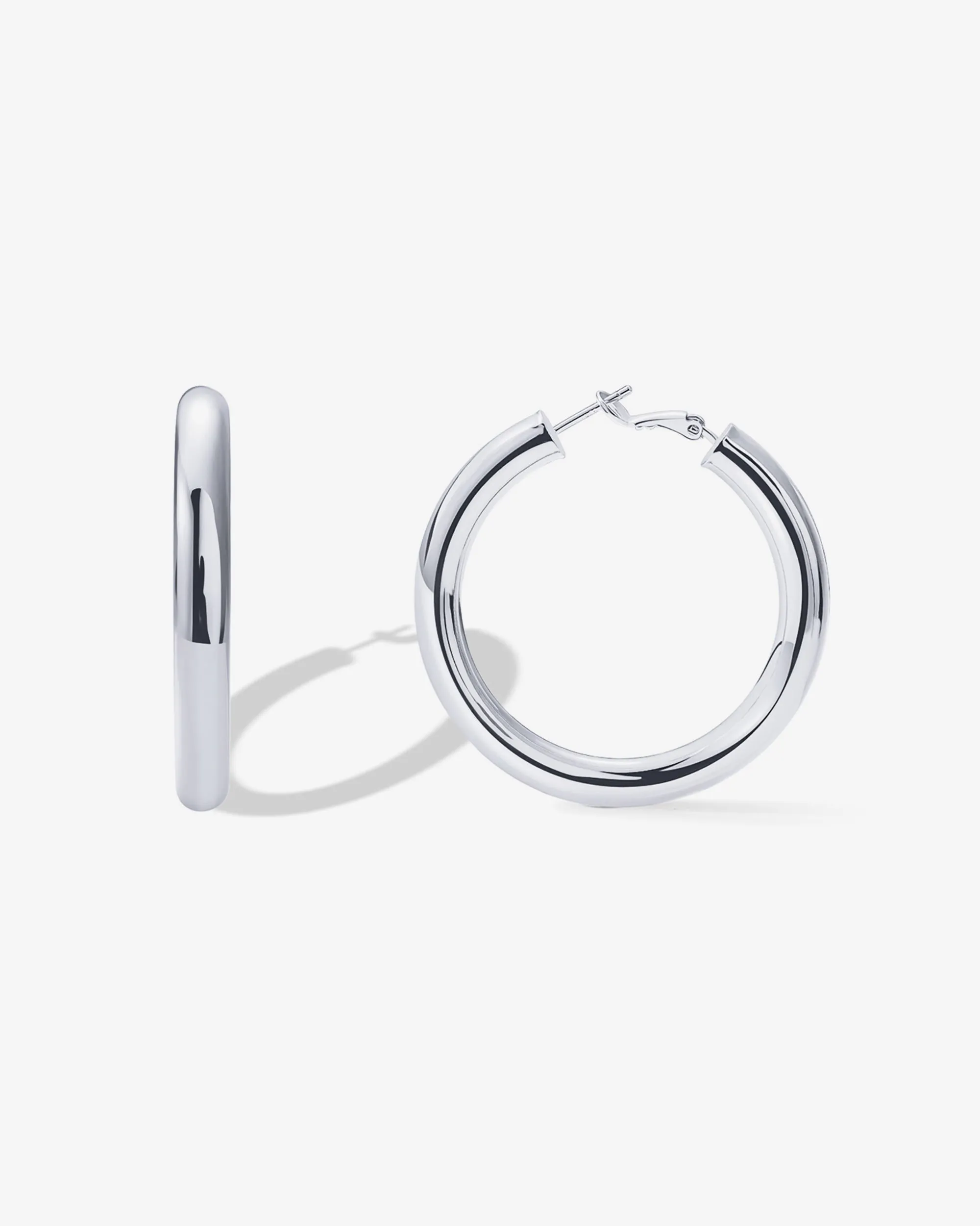 Clasp Back Chunky Hoops