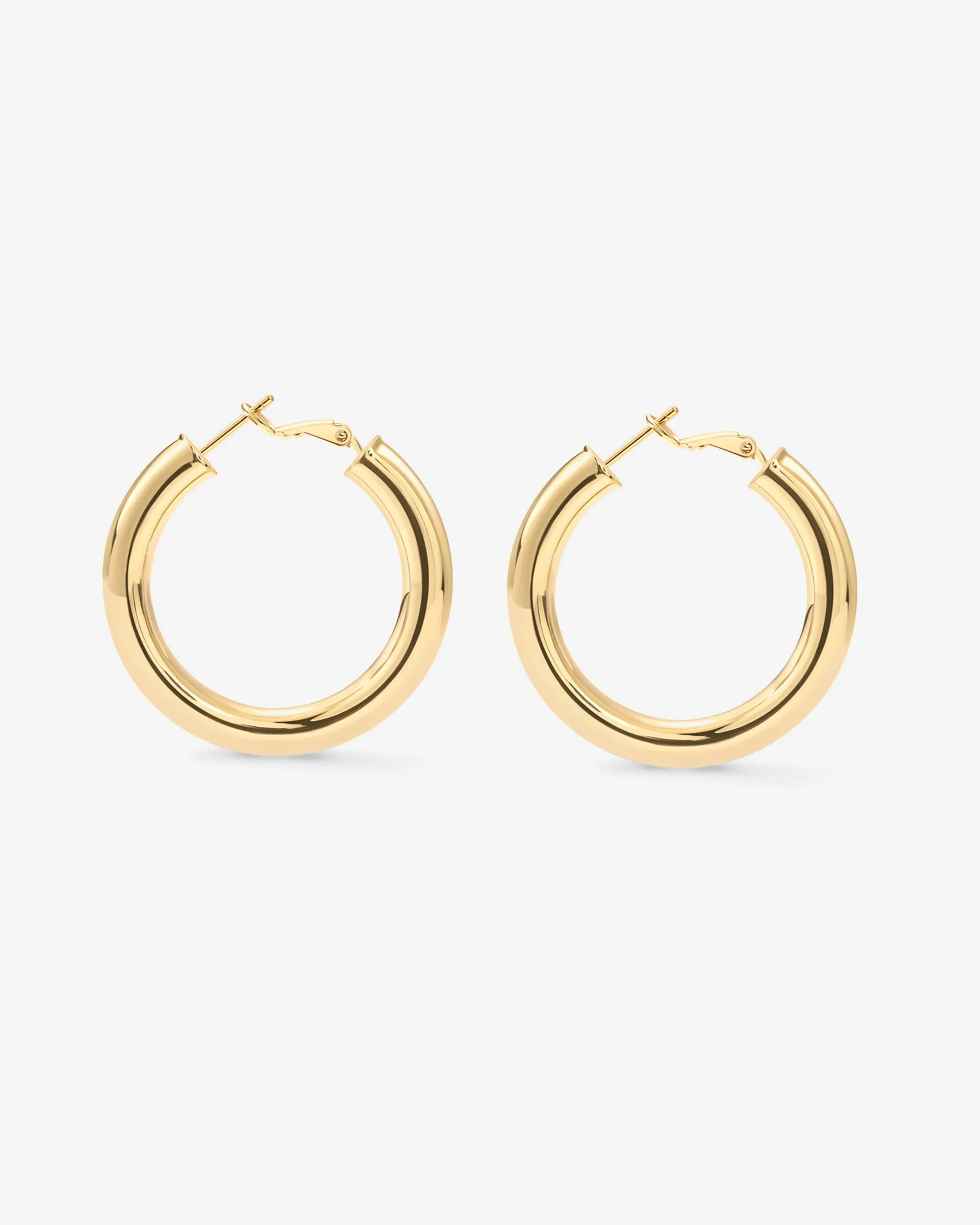 Clasp Back Chunky Hoops