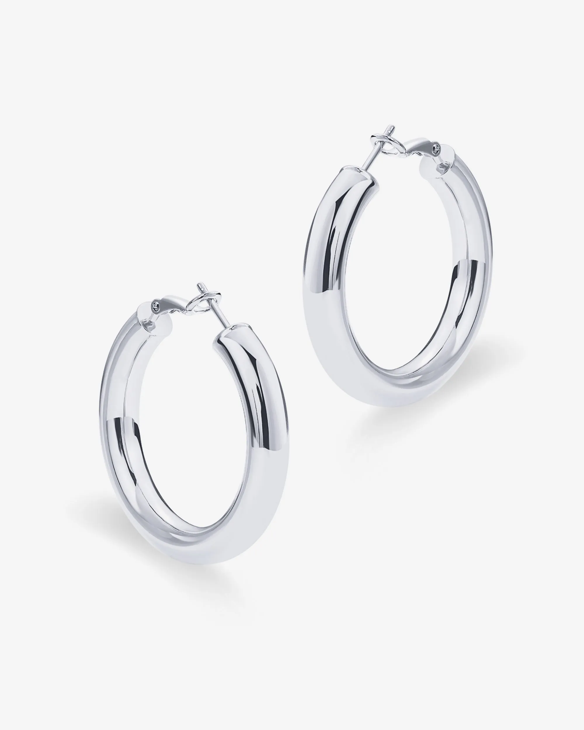 Clasp Back Chunky Hoops