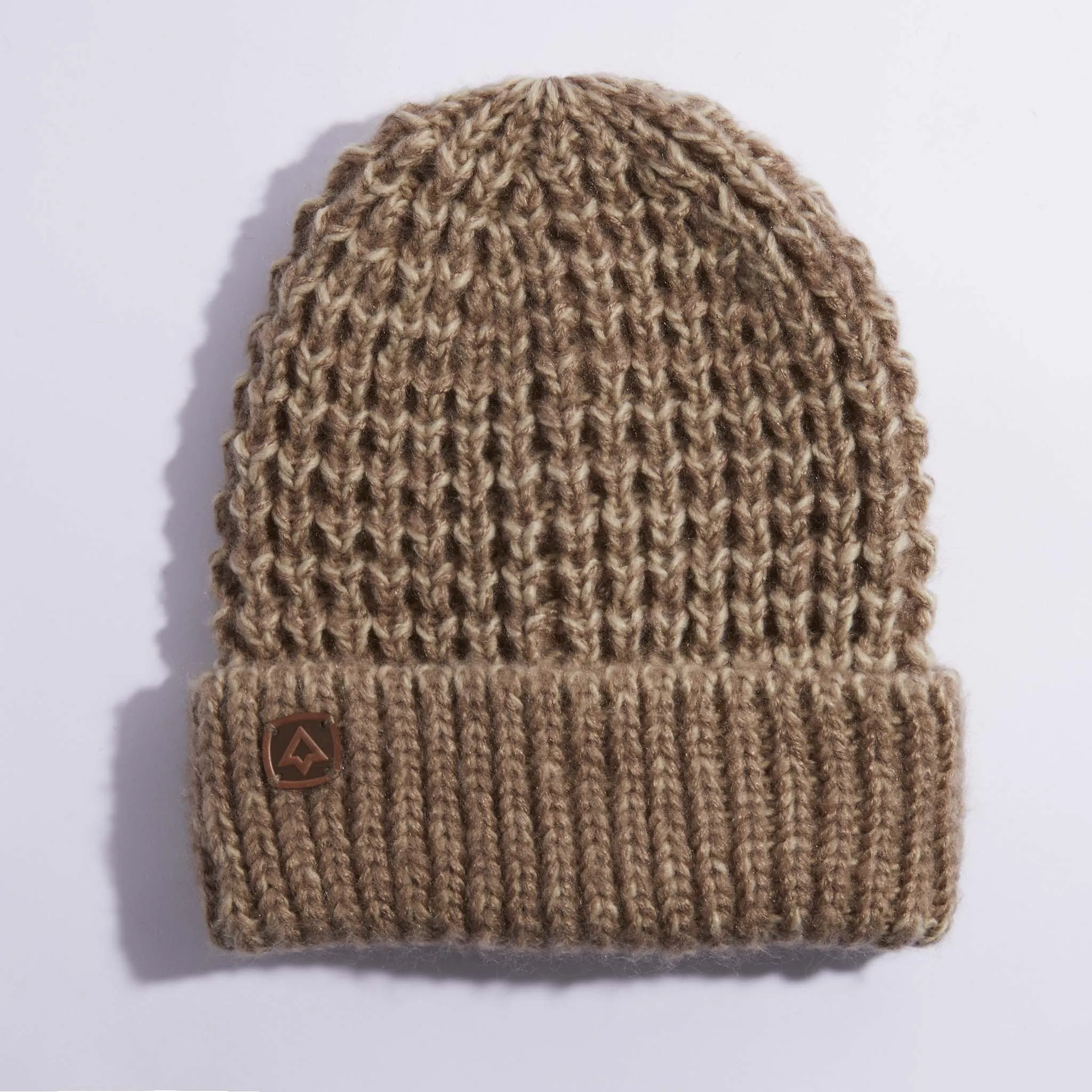 Coal The Lucette Chunky Knit Beanie - Heather Brown