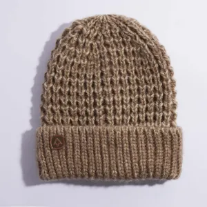 Coal The Lucette Chunky Knit Beanie - Heather Brown