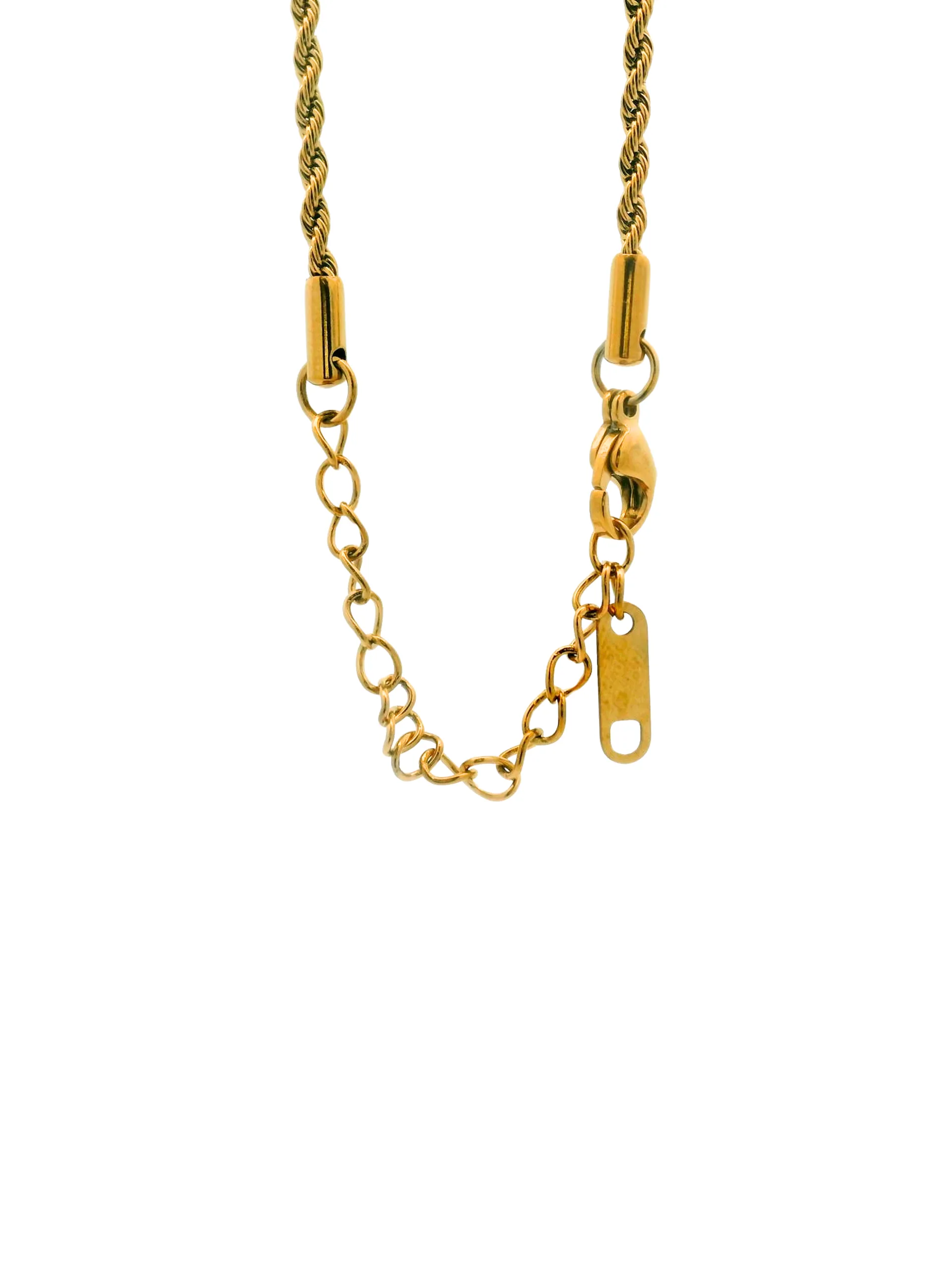 Collar Trenzado Con Dije Estrella Chunky