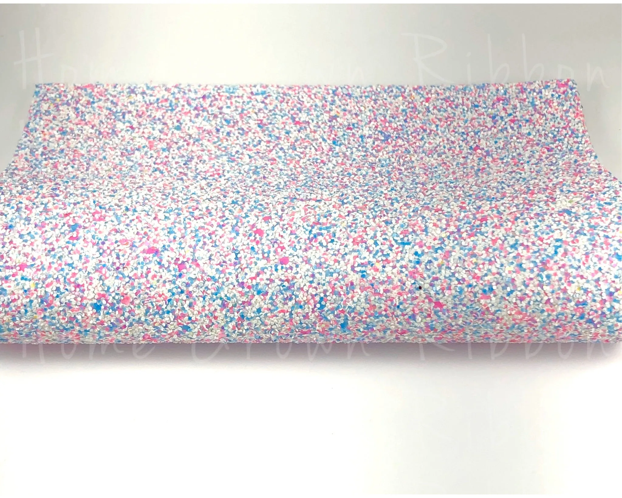 Confetti Chunky Glitter Sheet - Purple, Pink & Blue