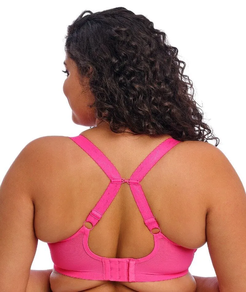 Elomi Charley Underwire Plunge Bra - Pink