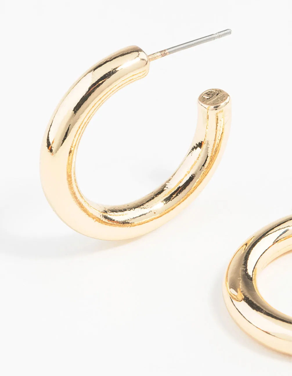 Gold Chunky Mini Hoop