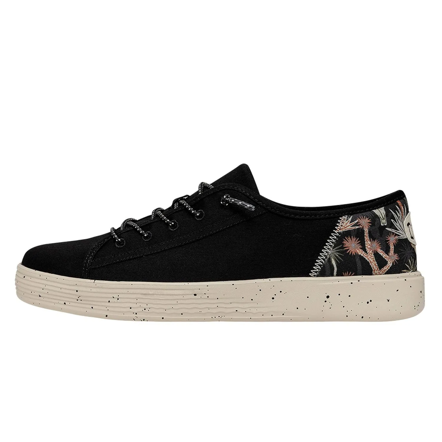 Hey Dude Cody Desert Black Size M7 | Men's Shoes | Men's Slip On Sneakers | Comfortable & Light-Weight
