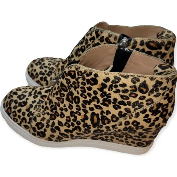 Linea Paolo Felicia III Original Platform Wedge Sneaker Bootie Size 6M