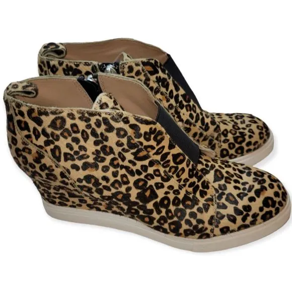 Linea Paolo Felicia III Original Platform Wedge Sneaker Bootie Size 6M