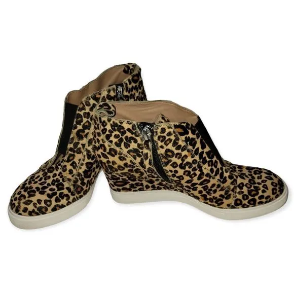 Linea Paolo Felicia III Original Platform Wedge Sneaker Bootie Size 6M