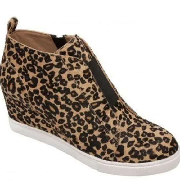 Linea Paolo Felicia III Original Platform Wedge Sneaker Bootie Size 6M