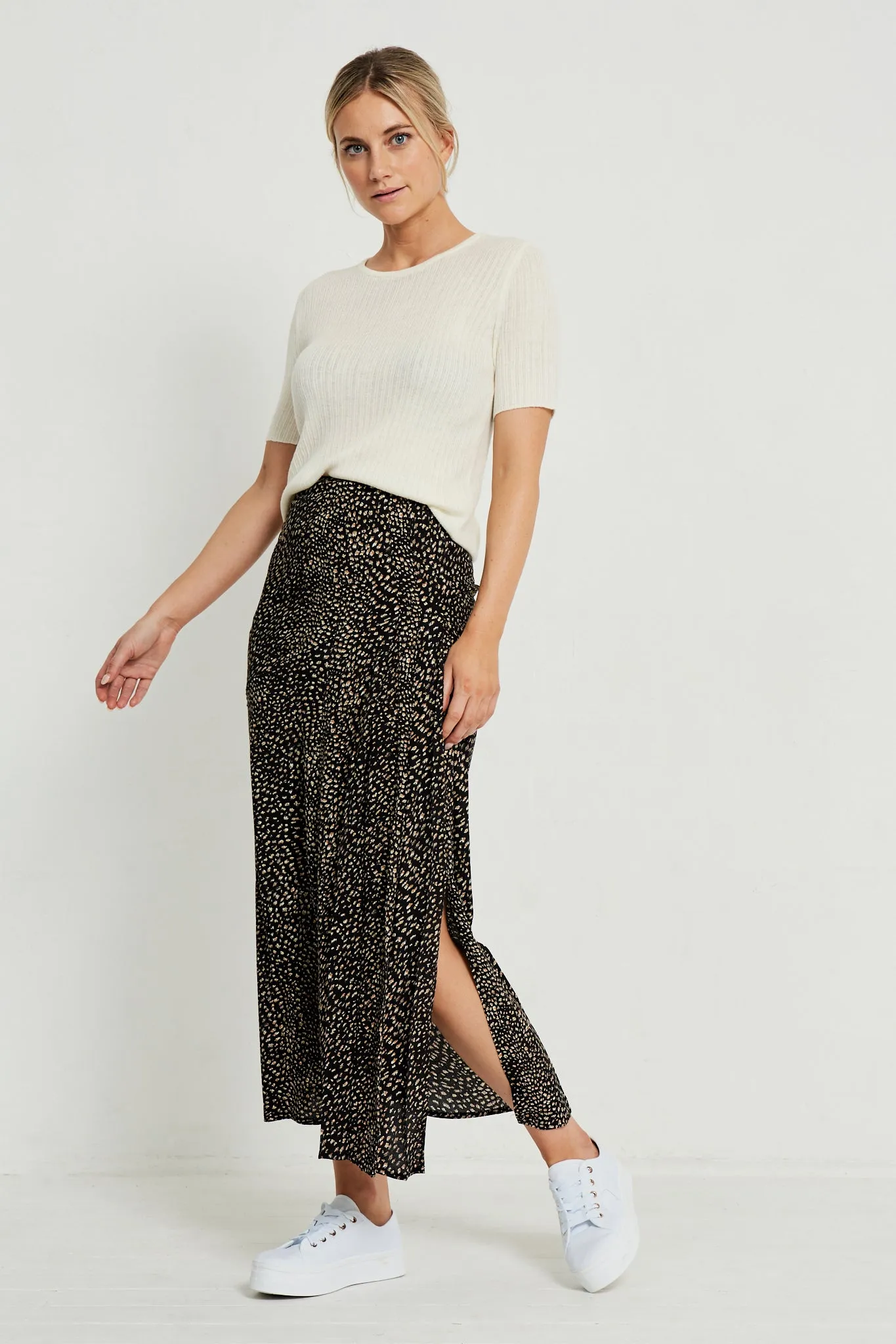 Little Lies Renee Skirt (Black)