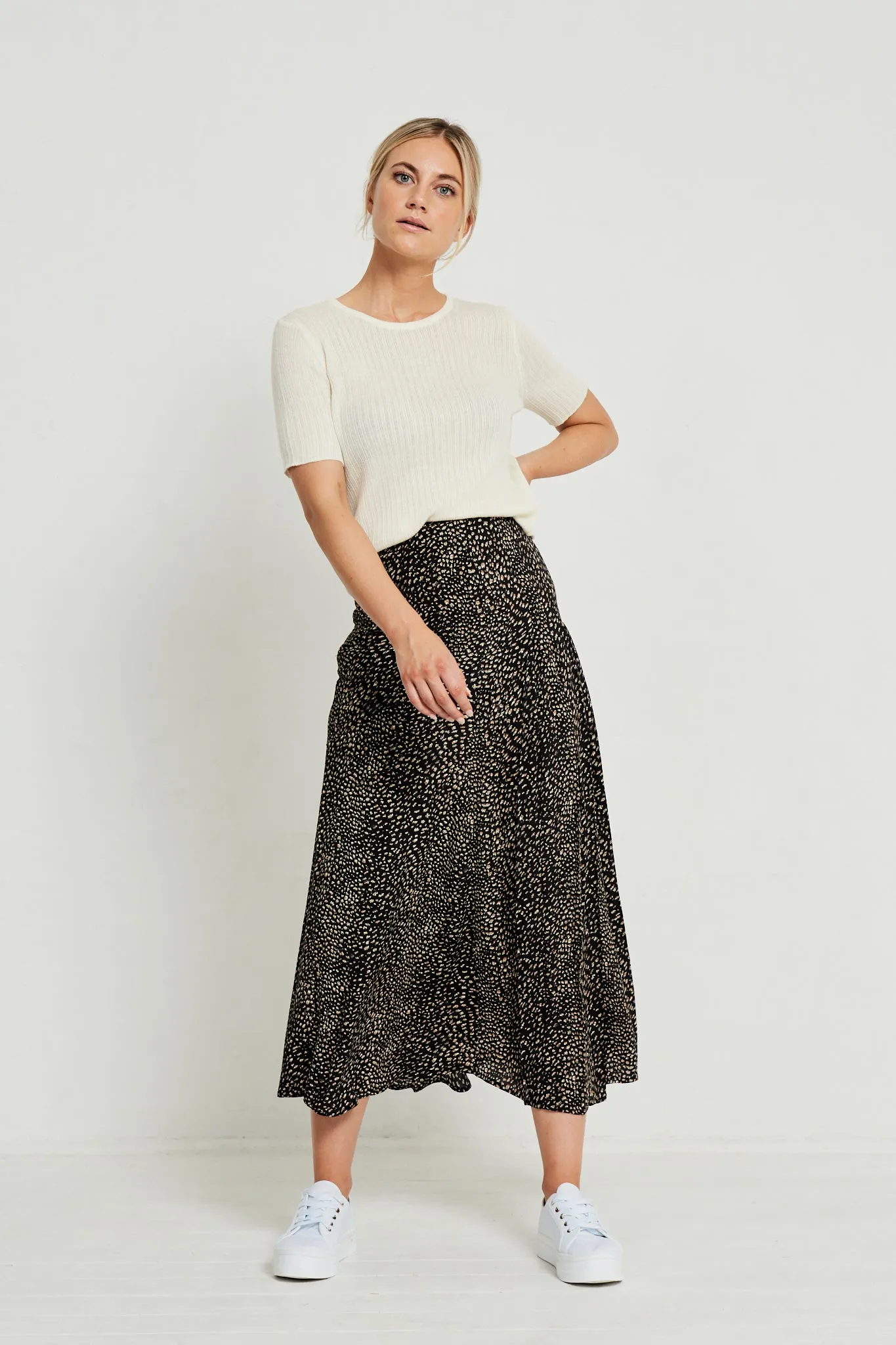 Little Lies Renee Skirt (Black)