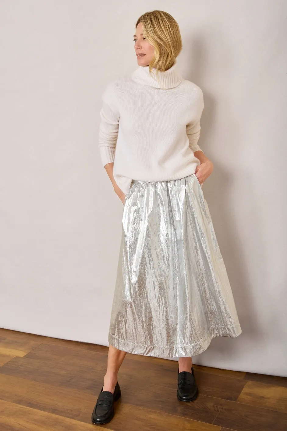 Mollie Skirt - Silver