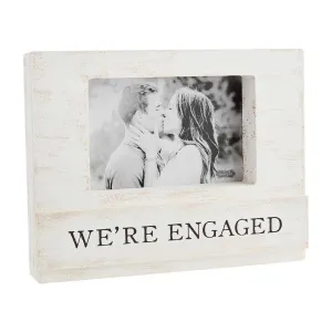 Mud Pie Engaged Block Photo Frame