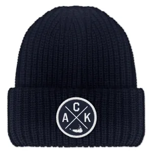 Nantucket ACK Emblem Chunky Knit