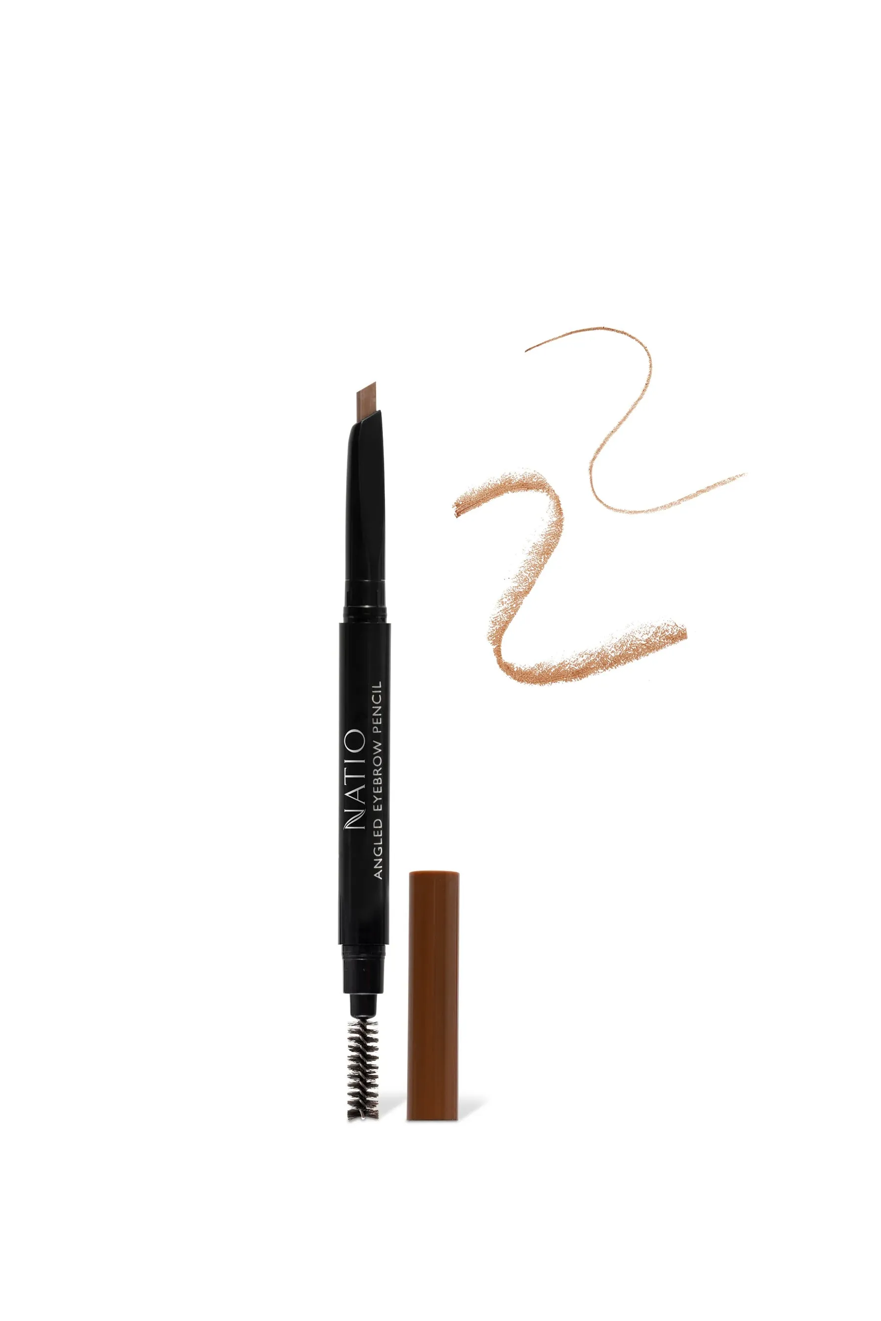 NATIO Angled Brow Pencil Medium Brown