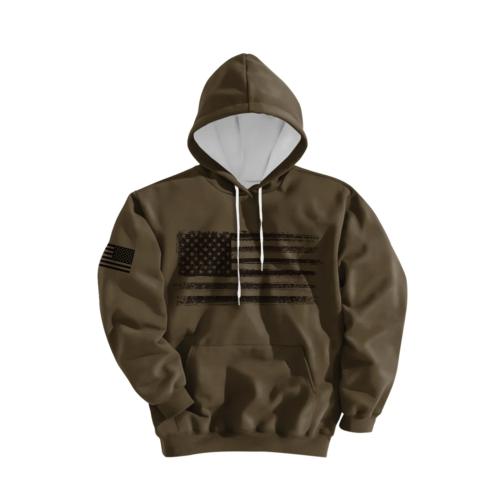 PATRIOTIC USA FLAG HOODIE
