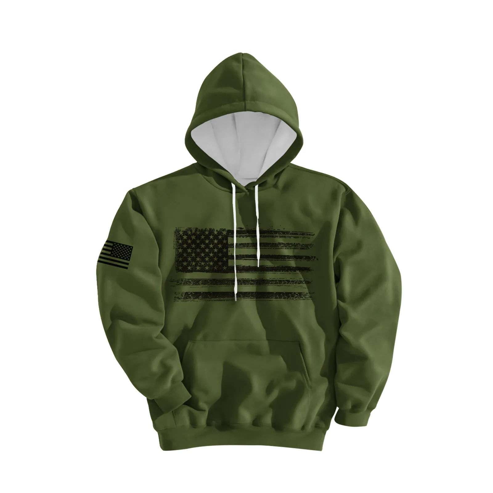PATRIOTIC USA FLAG HOODIE