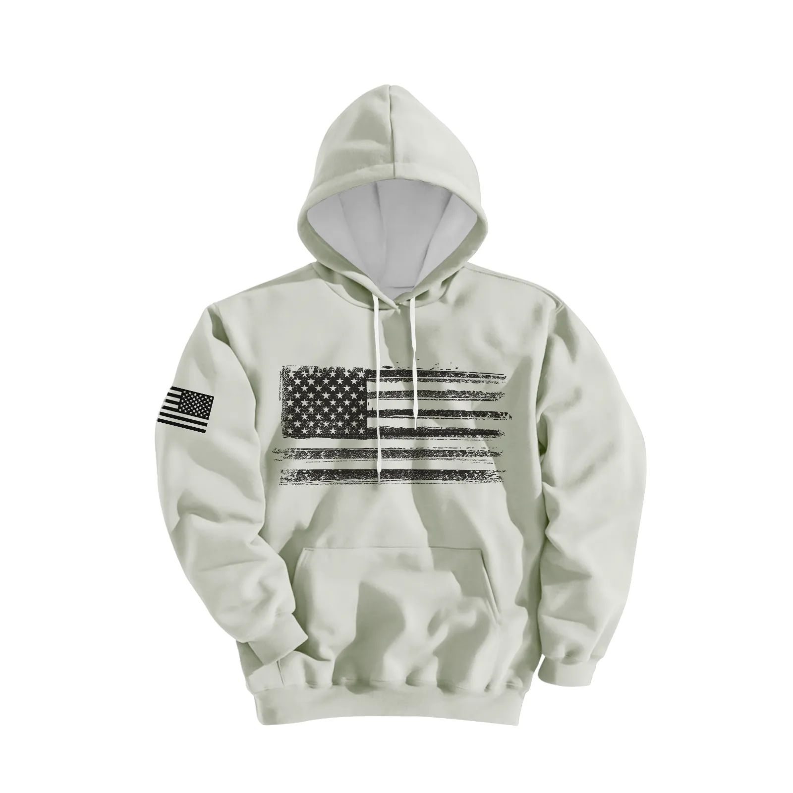 PATRIOTIC USA FLAG HOODIE
