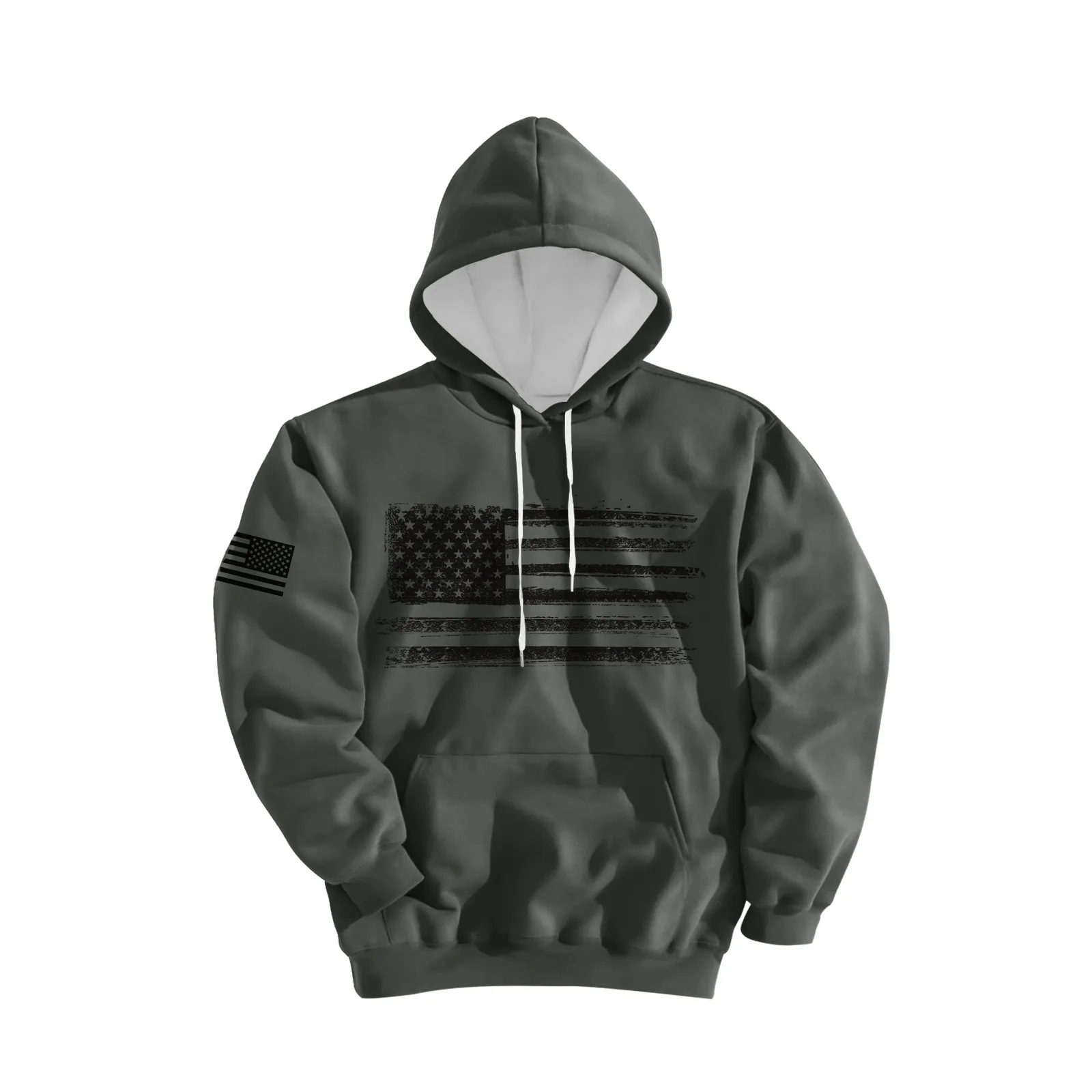 PATRIOTIC USA FLAG HOODIE