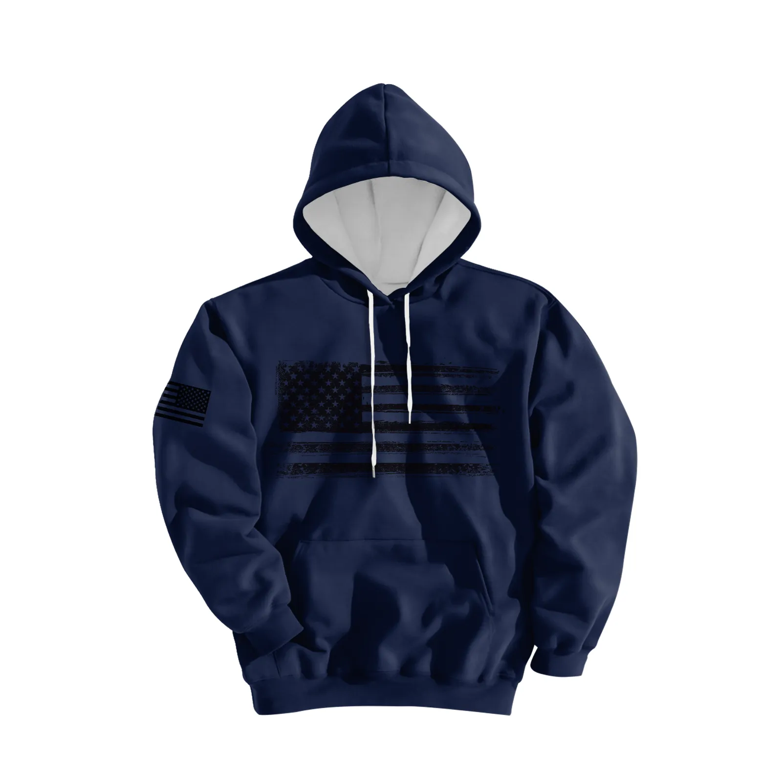 PATRIOTIC USA FLAG HOODIE