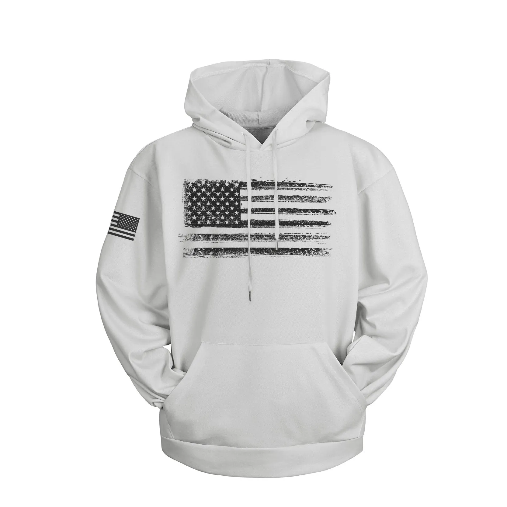 PATRIOTIC USA FLAG HOODIE