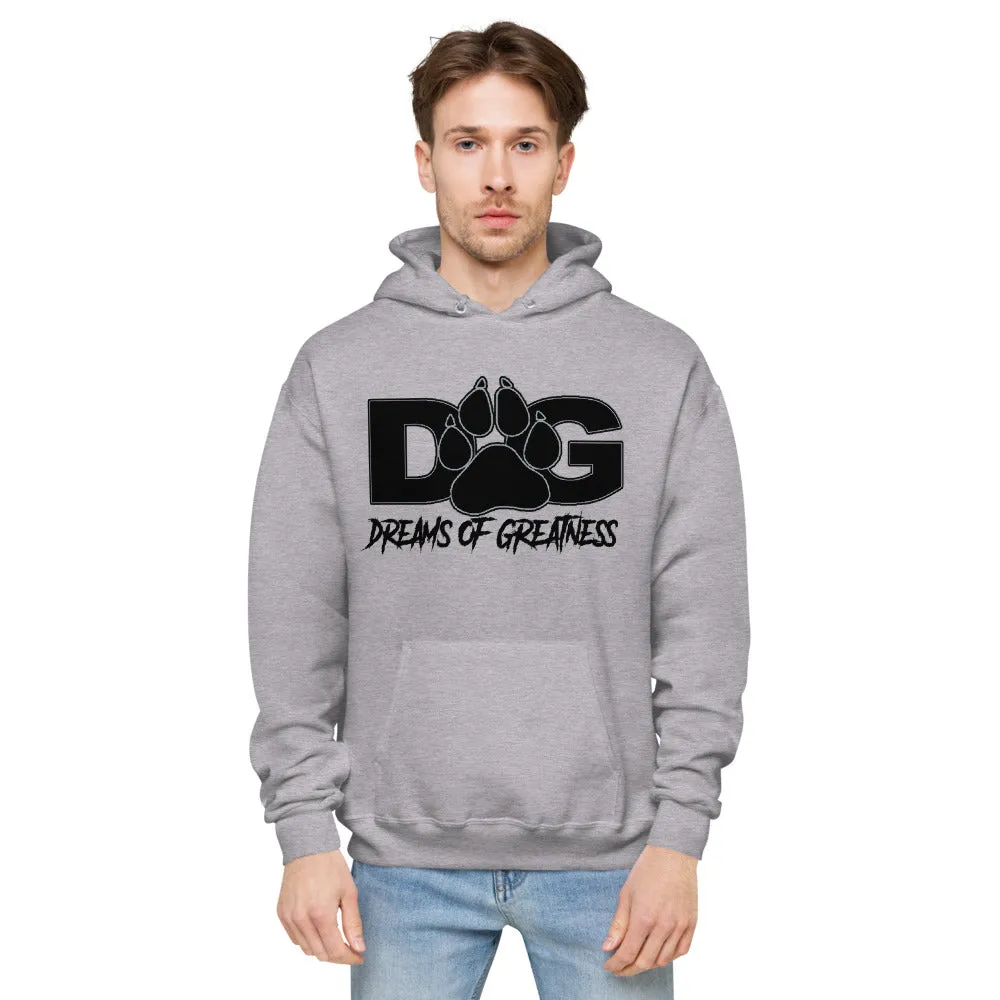 Paw Print New School Fleece Hoodie