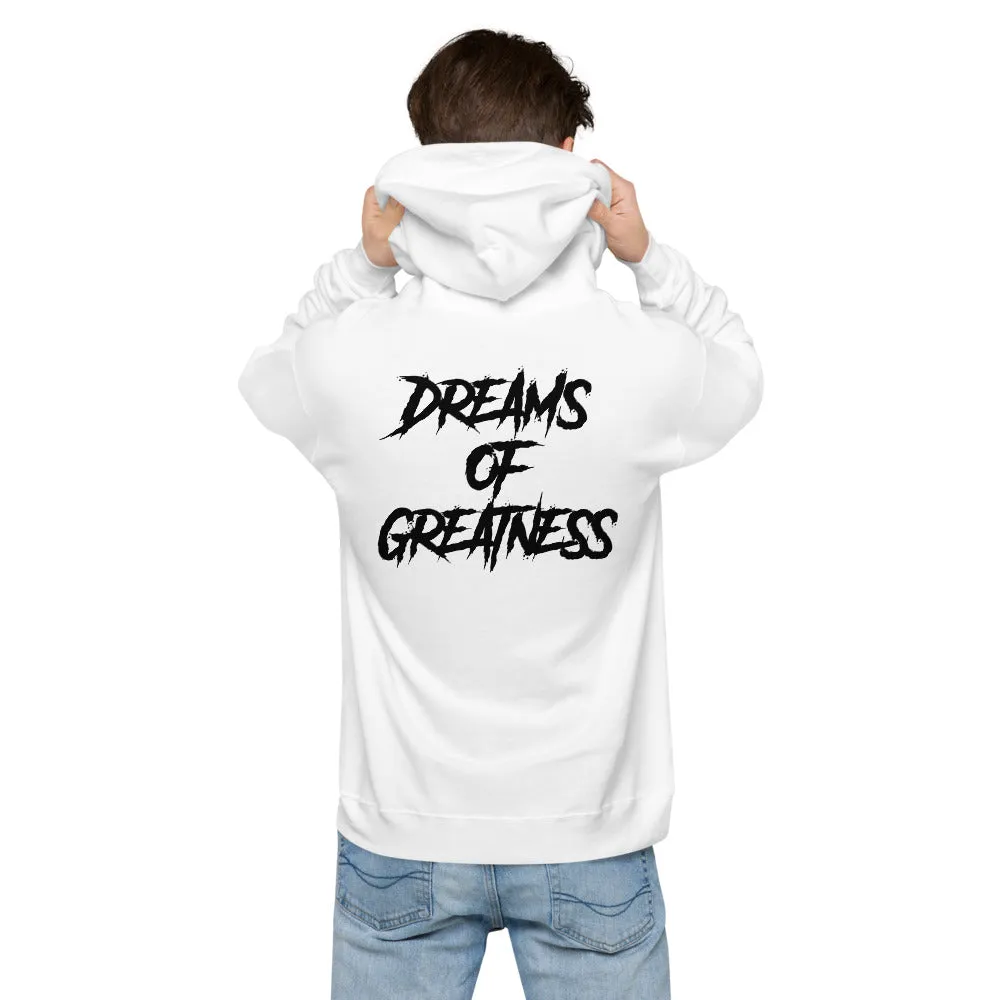 Paw Print New School Fleece Hoodie