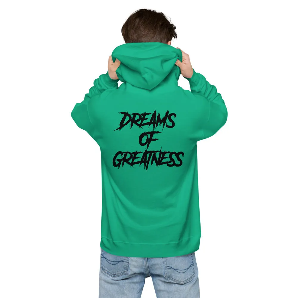 Paw Print New School Fleece Hoodie