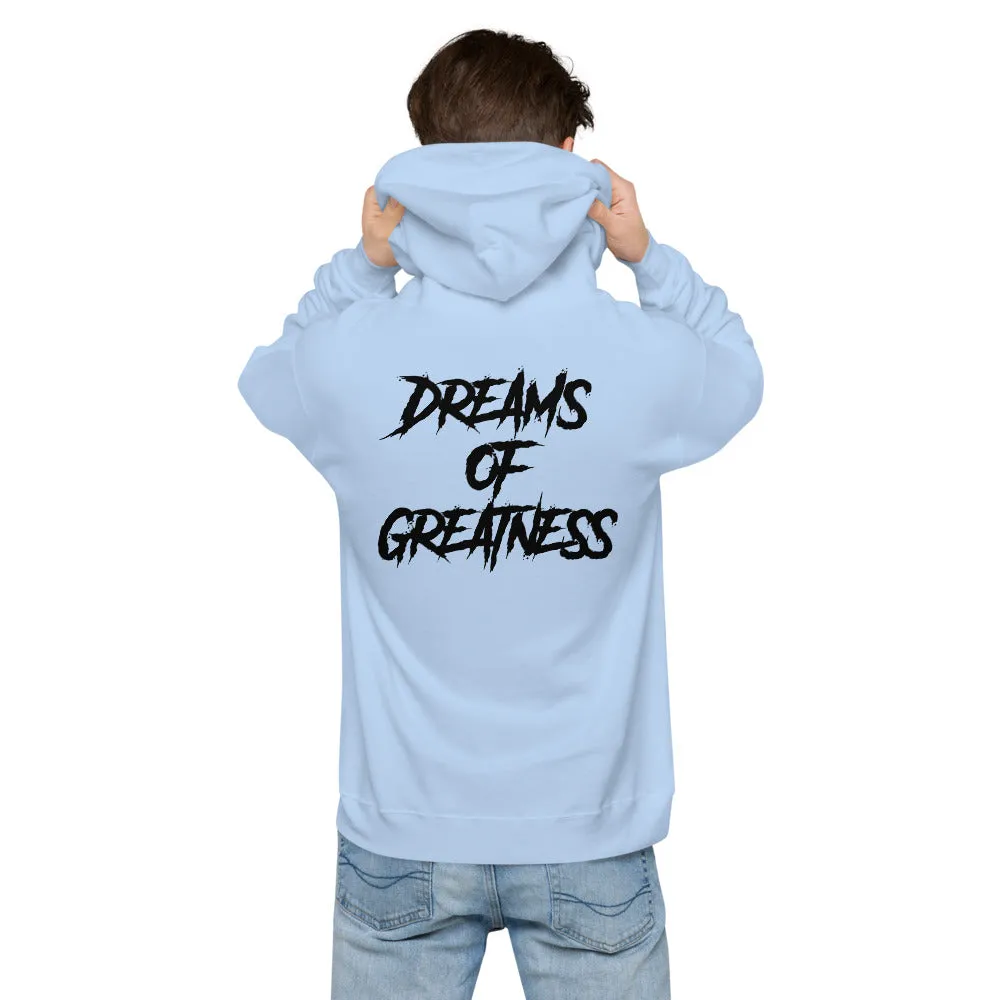 Paw Print New School Fleece Hoodie