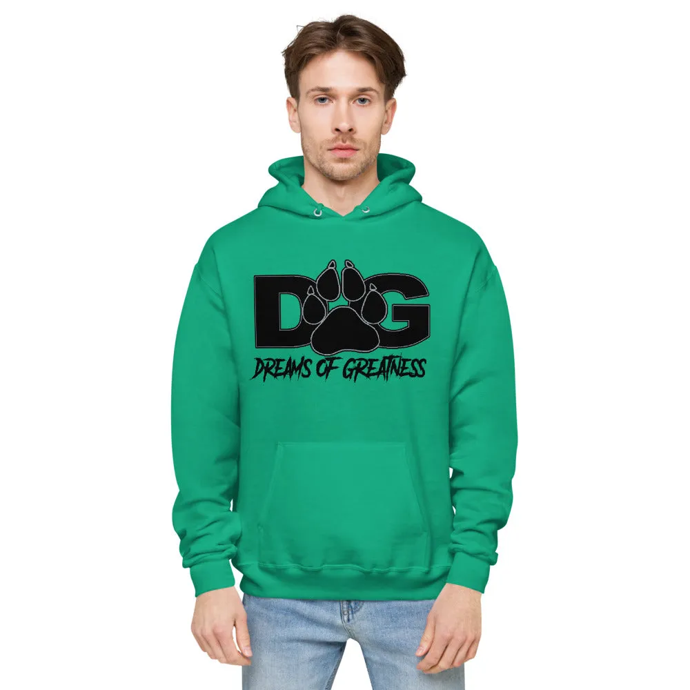 Paw Print New School Fleece Hoodie
