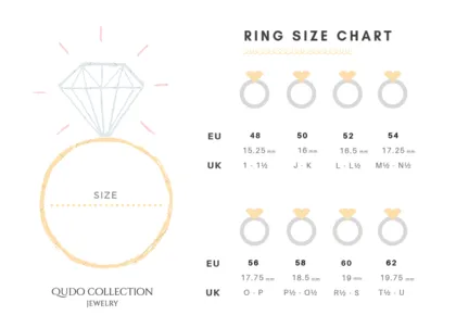Qudo Liberi Ring Band - Silver