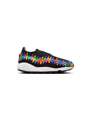 W Air Footscape Woven Black Black White