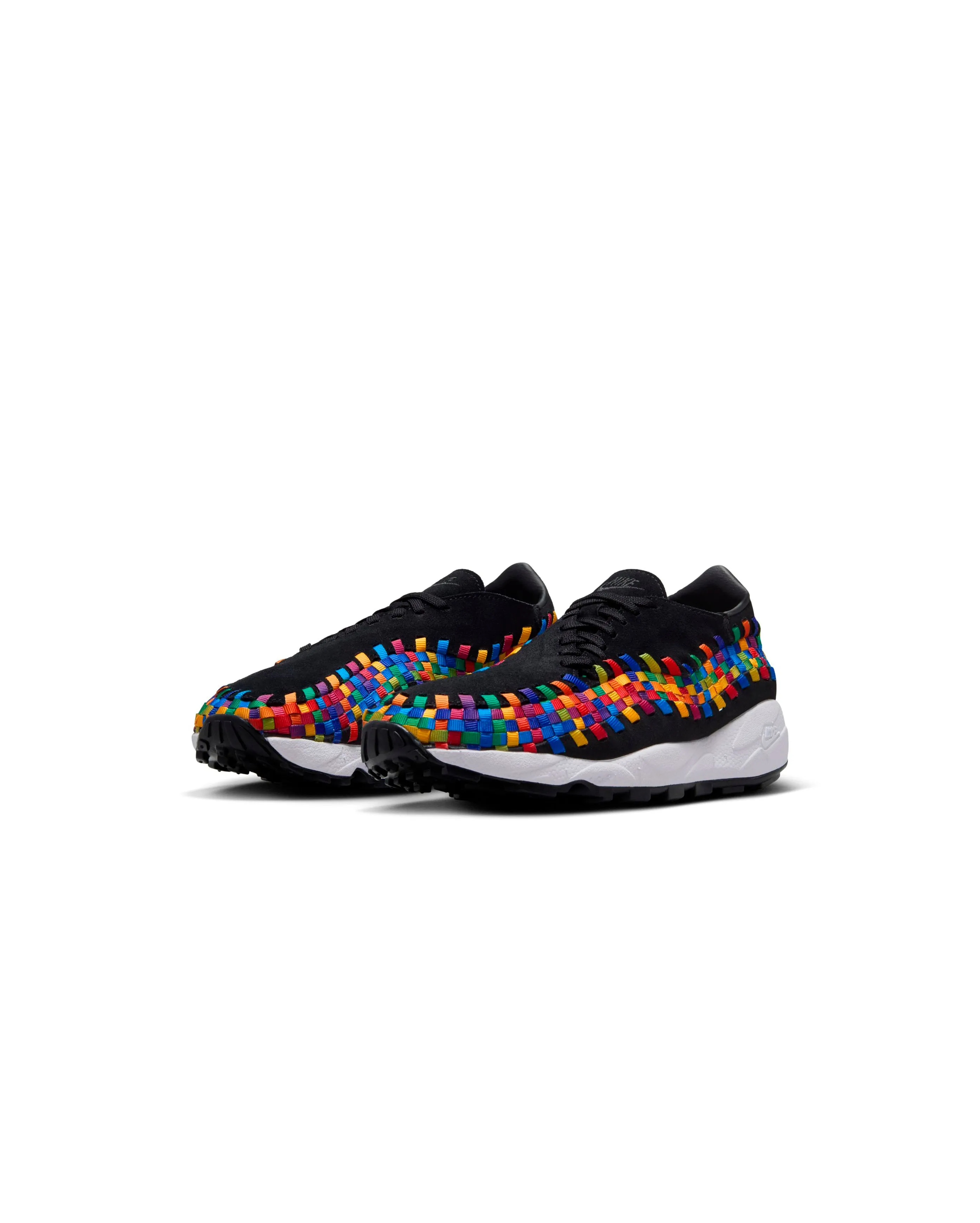W Air Footscape Woven Black Black White